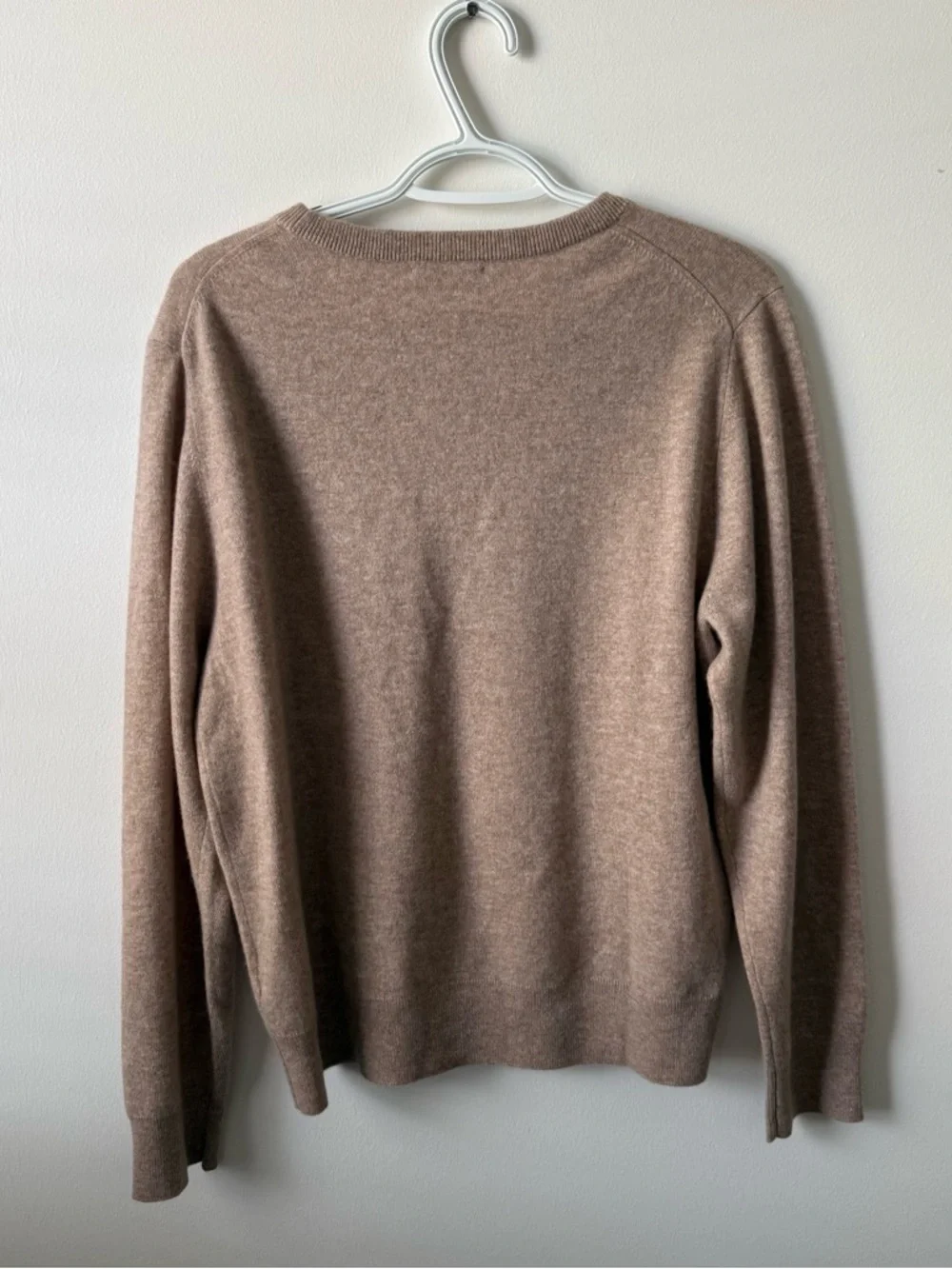 Quince Mongolian Cashmere Sweater Sz L Crewneck Preppy Soft Minimalist luxury - Picture 3 of 5